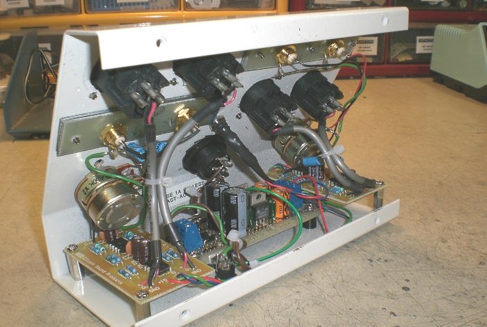 Inside the Balun console