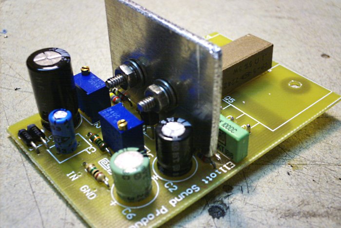 Completed ESP P70 board