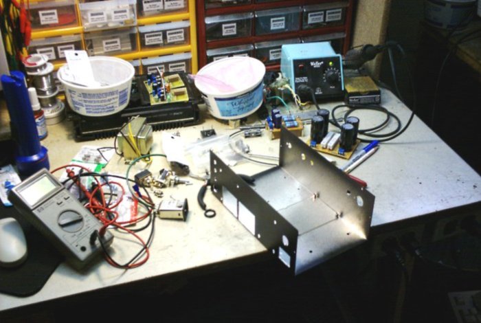 Cutting the case holes