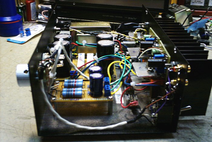 Side profile layout view