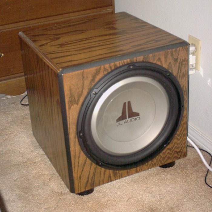 Finished subwoofer