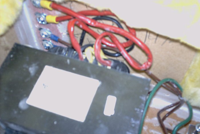 Transformer and pass-through connections