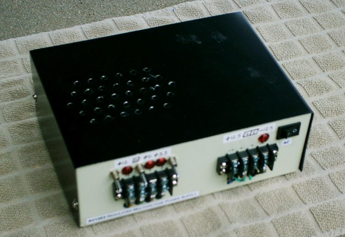 Power supply front side