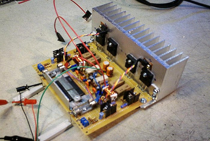 The amp under test