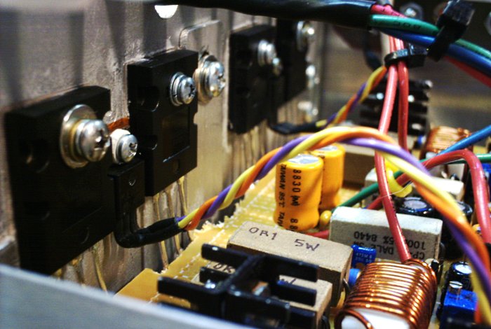 The output stage