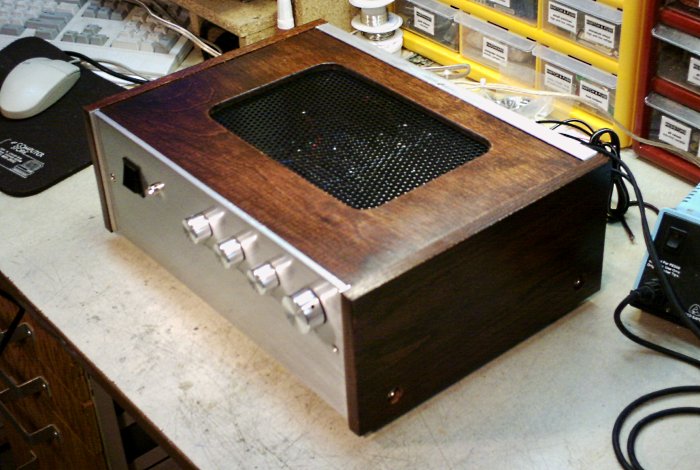 Completed unit, second view