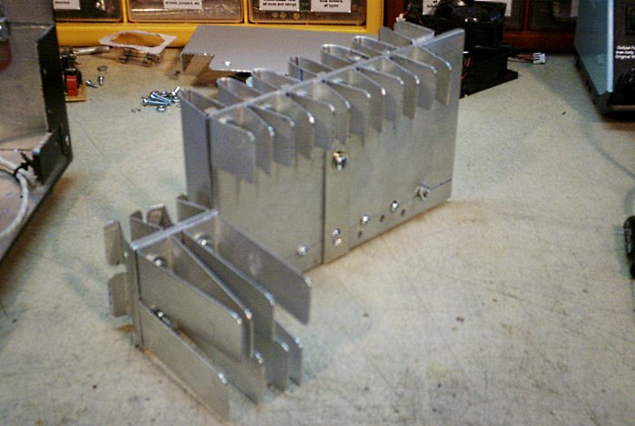 Face profile of custom heatsink
