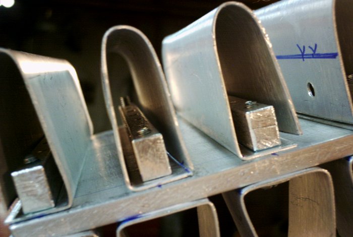 Custom heatsink fins