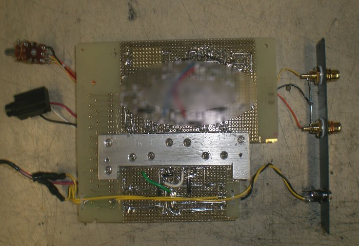 Bottom side and heatsink